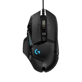 Logitech 910-005471 Mouse para Gaming G502 Hero Sensor Óptico HERO 16K, 11 Botones, RGB LIGHTSYNC, Peso Ajustable