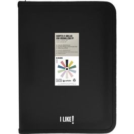 Grafoplás Carpeta Anillas Mixtas 4x25mm con Cremallera I Like A4+ PP Rígido Opaco Negro Precio: 7.49999987. SKU: B1AAM8FPXB