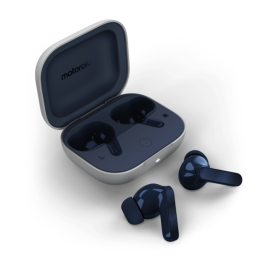 Motorola Moto Buds Auriculares Inalámbrico Dentro de oído Llamadas/Música/Deporte/Uso diario Bluetooth Azul Precio: 64.49999985. SKU: B1ER6TFSZ7