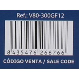 Duralex Vajilla Lys 12 piezas verde (4 llanos 23.5 cm, 4 hondos 19.5 cm, 4 postre 19 cm) (2 Unidades)