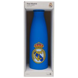 Real Madrid Botella Acero Inoxidable 500ml Mantiene Temperatura Frío Calor