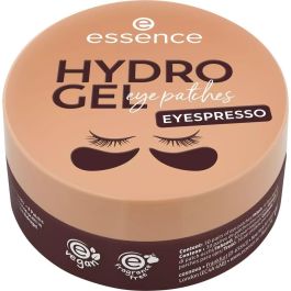 Essence EYESPRESSO Parches de Hidrogel para Ojos, Revitaliza la Mirada, Atenúa Ojeras y Aporta Frescura, 30 u