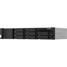 QNAP TS-864EU-RP-8G Servidor NAS Rack 2U, Intel Celeron 2.9GHz, 8GB DDR4, 8 Bahías, RAID, Gigabit Ethernet, Negro