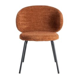 Silla Terracota Tejido-Metal Salón 57 X 53 X 75 cm