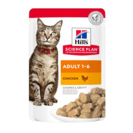 Hill's Hsp Feline Sterilised Pollo Pouch Caja 12x85 gr Alimento Húmedo para Gatos Adultos Esterilizados Precio: 23.4999996. SKU: B1FKF7G54E