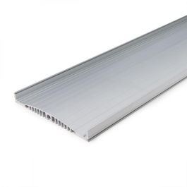 Perfíl/Luminaria Aluminio 10 X Tira LED - Difusor Opal x 1M