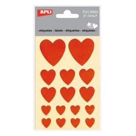 Gomets Apli Corazones Bolsa 3H Rojo 48 Uds. (00650) (Set de 10) Gomets Apli Corazones Bolsa 3H Rojo 48 Uds. (00650) (Set de 10) Precio: 14.9900003. SKU: B1HSG7PD4C