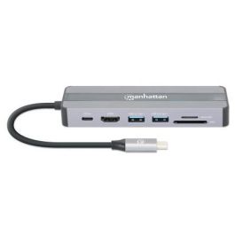 MANHATTAN 7-in-1 Dockingstation HDMI RJ45 2xUSB-A SD/MicroSD