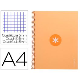 Cuaderno Espiral A4 Micro Antartik Tapa Forrada 80H 90 gr Cuadro 5 mm 1 Banda 4 Taladros Color Peach Precio: 3.99000041. SKU: B15A5RFFNK