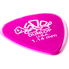 Dunlop Pack 12 Púas Delrin 500 para Guitarra - 1.14mm