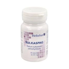 HELIOSAR Sulkaspag Kalium Sulfuricum 60Cap. Contribuye a la formación normal de colágeno para la piel y mantenimiento de la piel en condiciones normales. Precio: 19.9899997. SKU: B1FPPZWLQ3