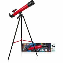 Telescopio astronómico 45/600 AZ - BRESSER JUNIOR - Aumentos hasta 100x - Trípode regulable en altura - rojo Precio: 53.49999996. SKU: B1EVKGECT3