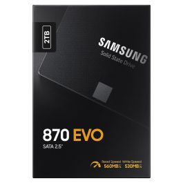 Samsung 870 EVO 2TB 2.5" SSD 560 MB/s 1500000h