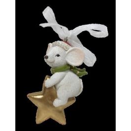 Figura Navidad Fantasia DKD Home Decor 4.5 x 9 x 7 cm (6 Unidades)