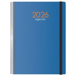 Dohe Agenda Anual Syncro 2026 Espiral A4 (21x29.7 cm) Día Página Polipropileno con Goma Azul Precio: 21.49999995. SKU: B1A4KJNA7J