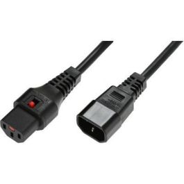 MicroConnect Cable de extensión C13 IEC Lock a macho C14, 4m, negro, protección contra desconexión accidental Precio: 14.49999991. SKU: B1HD5SV9M9