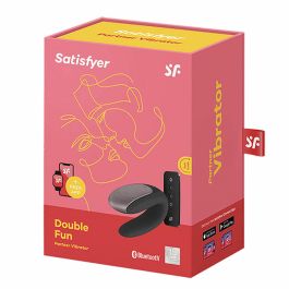 Satisfyer Double fun vibrador parejas negro negro bluetooth Satisfyer Double fun vibrador parejas negro negro bluetooth