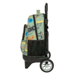 Safta Mochila Grande con Ruedas Compacta Extensible Graffiti "Zone" 33x45x22cm