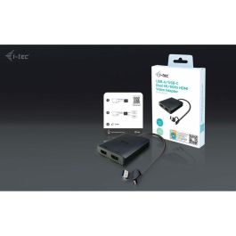 Cable USB i-Tec CADUAL4KHDMI Negro Cable USB i-Tec CADUAL4KHDMI Negro