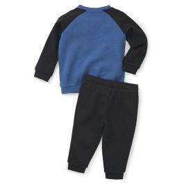 Conjunto Deportivo para Bebé Puma Minicats Essentials Raglan Negro 38
