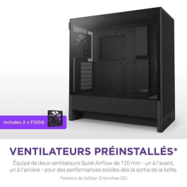NZXT Caja H5 FLOW CC-H52FB-01 Negra Midi Tower PC (2024)