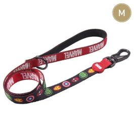 Marvel T3M:M Correa Premium para Perros, Talla M, Color Rojo
