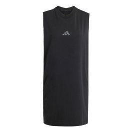 Vestido Adidas Aop 3stripes Negro