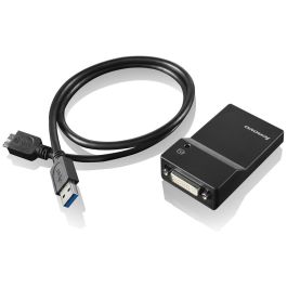 Lenovo USB 3.0 to DVI/VGA Monitor Adapter - Adapter - Digital / Daten, Digital / Display / Video 0,7 m - Schwarz Precio: 83.5142. SKU: B1AHR6FYZF