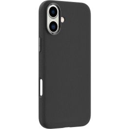 eSTUFF INFINITE VENICE Funda de Cuero Magnética para iPhone 16 - Negra - 86% Plástico Reciclado