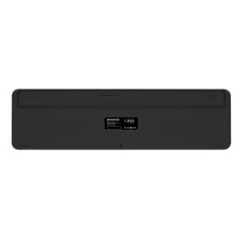 Phoenix technologies Teclado Inalámbrico Multidispositivo K300 Bluetooth, Compatible con Windows, MacOS, iOS, 14 Teclas Multimedia