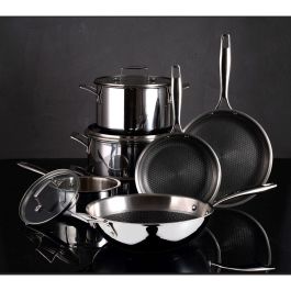 Masterpro Sartén Acero Inoxidable Hi-Tech 3 Ø20 cm BGMP-1630 Inducción