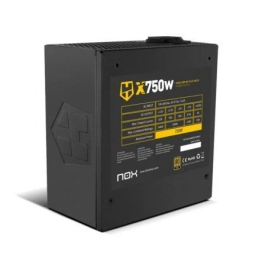 NOX Fuente de Alimentación NXHUMMERX750WGD 750W 80+ Gold Modular ATX