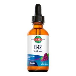 KAL Vitamina B12 Líquida 1000mcg. Cianocobalamina 53ml. Sabor Uva. Ideal para Veganos y Embarazadas Precio: 24.7900004. SKU: B14LA29KEB