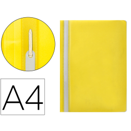 Q-connect Carpeta Dossier Fastener Plástico DIN A4 Amarilla 35x325x250 mm Precio: 11.94999993. SKU: B16Q45EEBR