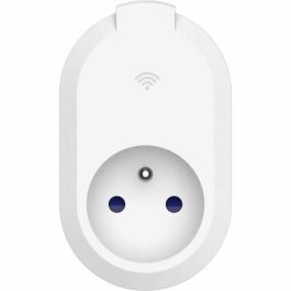 Link2Home Enchufe Inteligente WiFi 230V, Control por App y Voz, Compatible con Alexa y Google Home, Blanco