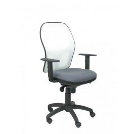 Silla Piqueras Y Crespo Jorquera Brazos Regulables Mecanismo Sincro Con Regulador De Tension Respaldo De Malla Blanca Y Asiento Tapizado Bali Gris Oscuro Precio: 319.50000027. SKU: S5702196