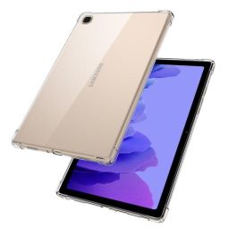 eSTUFF Funda Orlando para Galaxy Tab A7 - Transparente - Funda Suave de TPU Flexible con Esquinas Reforzadas