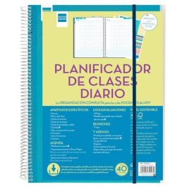 Finocam Planificador De Clases Diario Docente Espiral 230x310 mm 1 Día Página 199 Jornadas Lectivas Precio: 14.49999991. SKU: B1BAYZJFMK