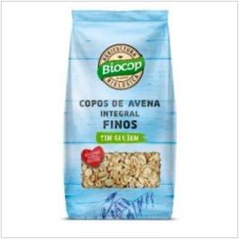 BIOCOP Copos de Avena Finos Integrales Sin Gluten Bio 500g, Cereal completo para desayunos y recetas Precio: 4.4999999. SKU: B1E6SS48SN