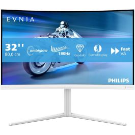 Philips 32M2C5501 Monitor Curvo 31.5" Quad HD 2560x1440 180Hz 1ms Fast VA Blanco