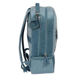 Mochila Accesorios Bebé Safta Leaves Turquesa (30 x 43 x 15 cm)