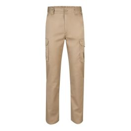 VELILLA Pantalón Laboral Multibolsillo Stretch Color Beige. Máxima Comodidad y Resistencia. Ideal para Trabajo. Tallas 38-60. Precio: 24.95000035. SKU: B17M5FV3N9