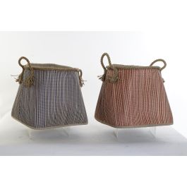 Cesta Balines DKD Home Decor Rojo Azul 40 x 45 x 40 cm (2 Unidades) Precio: 81.50000012. SKU: S3028694
