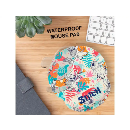 Wondee Alfombrilla Ratón Lilo & Stitch Ergonómica con Reposamuñecas de Gel Antideslizante 250x20x230 mm