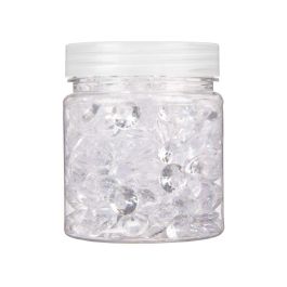 Bote 150Gr Diamante Med Transparente Giftdecor 6X8CM (32 Unidades) Bote 150Gr Diamante Med Transparente Giftdecor 6X8CM (32 Unidades)