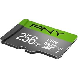 PNY Tarjeta Memoria MicroSDXC Elite 256GB Clase 10 UHS-I U1 V10