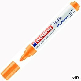 Rotulador permanente Edding 4500 Textil Fluorescente Naranja (10 Unidades) Precio: 24.58999994. SKU: S8421402