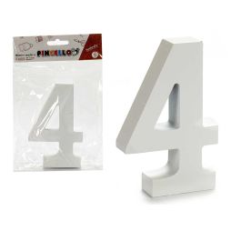 Pincello Número 4 Madera Blanco 2x11 cm (24 Unidades) Pincello Número 4 Madera Blanco 2x11 cm (24 Unidades) Precio: 16.50000044. SKU: B1JEQY2ACT