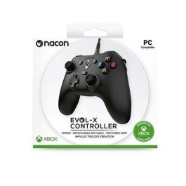 NACON Mando Xbox Compatible con Cable - Certificado Oficial - Negro