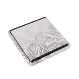 Caja Plegable Tropical DKD Home Decor Gris 34 x 34 x 34 cm (2 Unidades) Caja Plegable Tropical DKD Home Decor Gris 34 x 34 x 34 cm (2 Unidades)